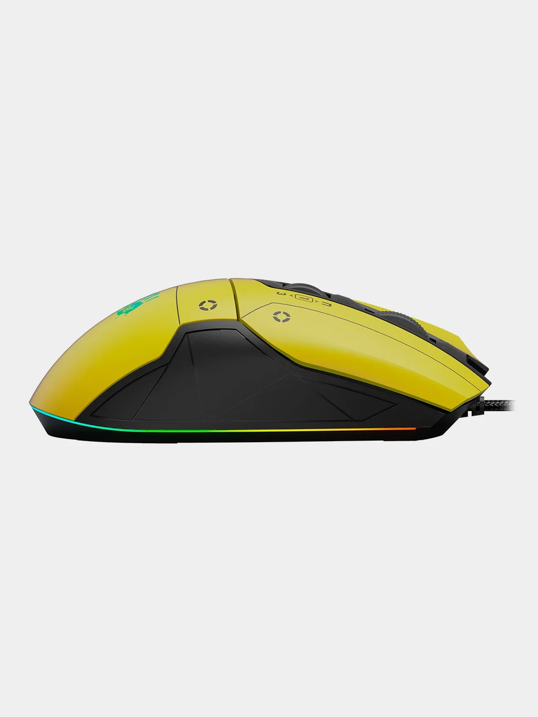 Желтый игровая мышь A4Tech Bloody W70 Max Punk, 10000 dpi, 9 кнопок, RGB подсветка