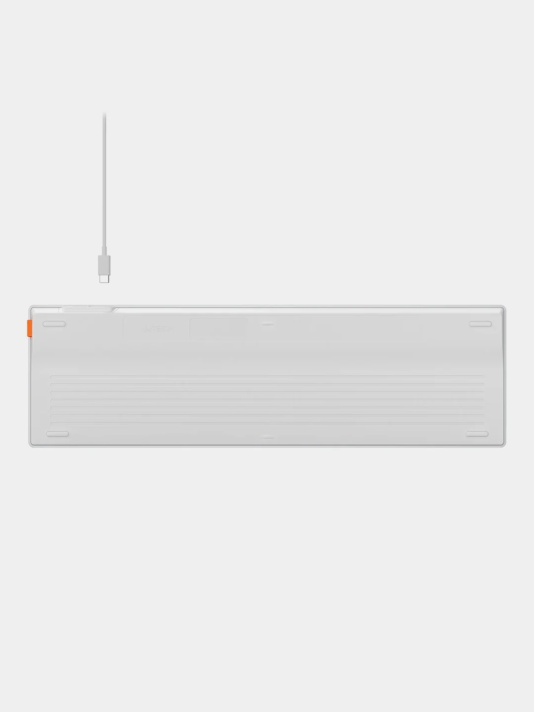 Белый беспроводная клавиатура A4Tech Fstyler FBX50C, Slim