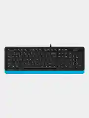 Синий клавиатура проводная A4Tech Fstyler FK10