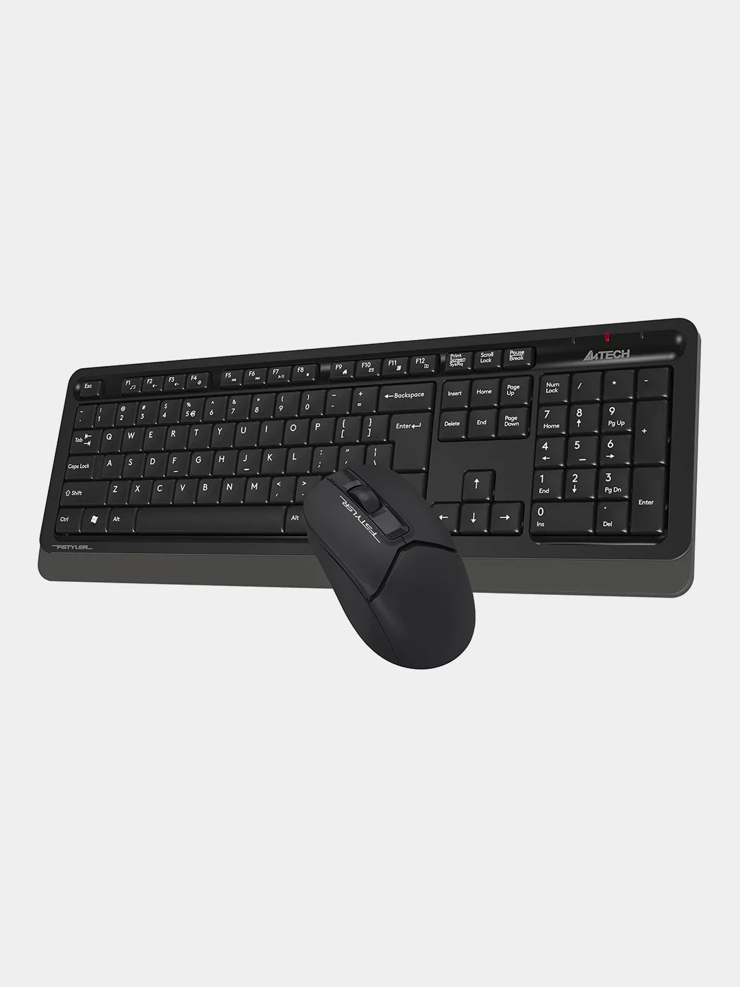 Белый набор: клавиатура и мышь A4Tech Fstyler FG1012, беспроводной