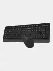 Белый набор: клавиатура и мышь A4Tech Fstyler FG1012, беспроводной