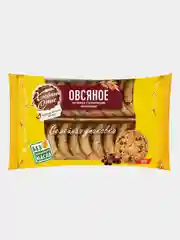 Печенье Хлебный спас Овсяное с кусочками шоколада, семейная упаковка, постный продукт,500г