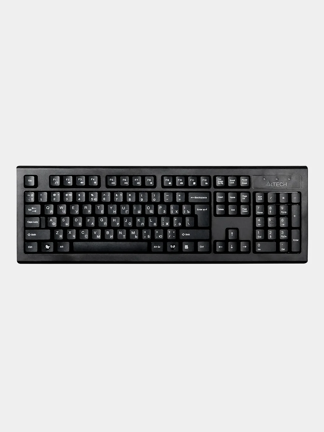Черный набор: клавиатура и мышь A4Tech 7100N, беспроводной