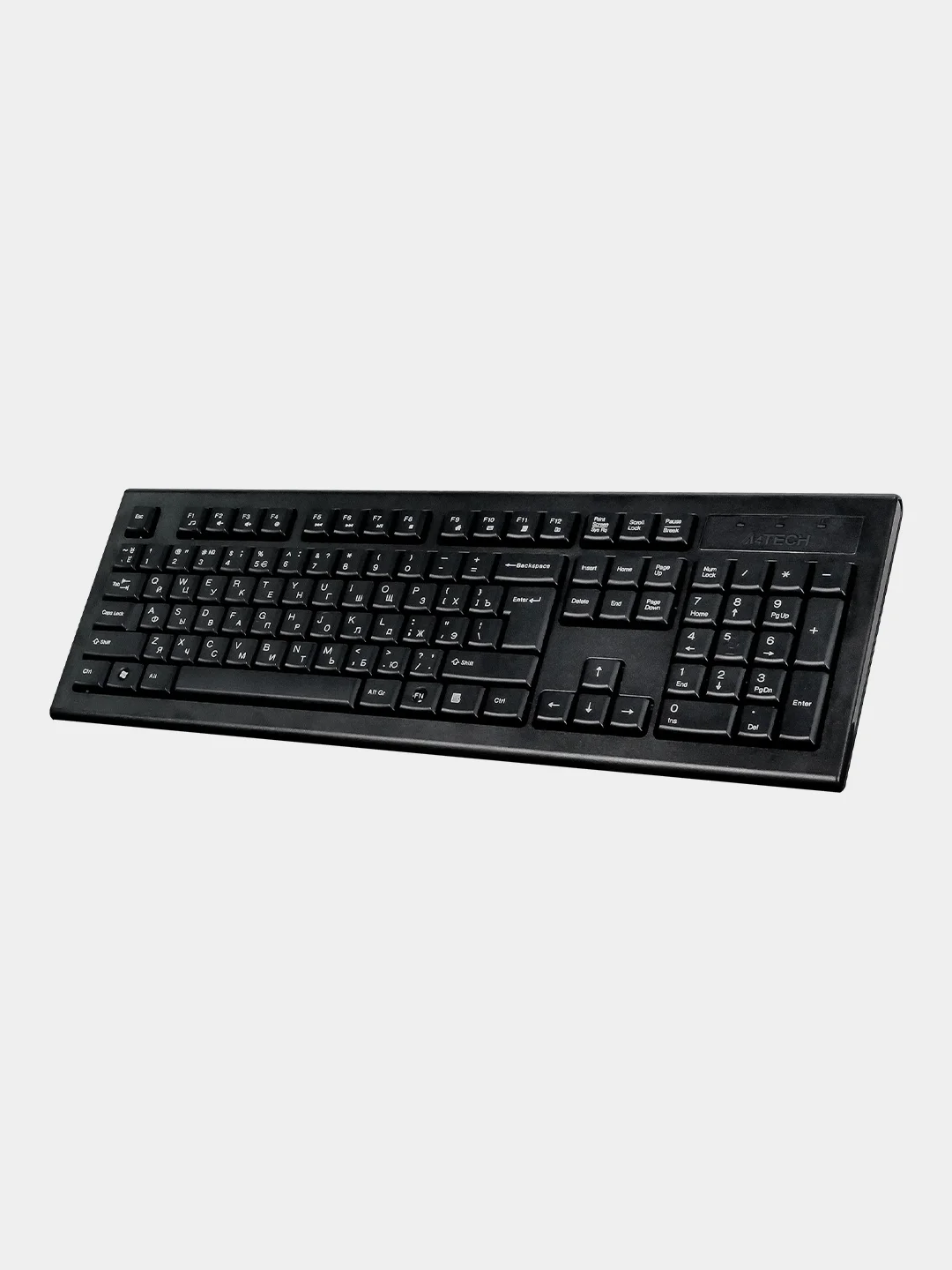 Черный набор: клавиатура и мышь A4Tech 7100N, беспроводной