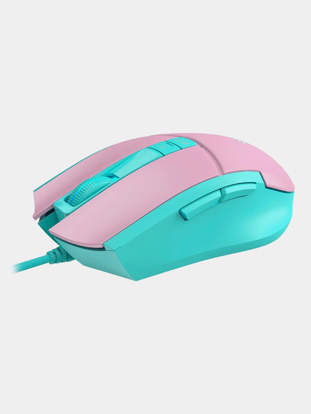 Розовый игровая мышь A4Tech Bloody L65 Max, 12000 dpi, 6 кнопок, RGB подсветка