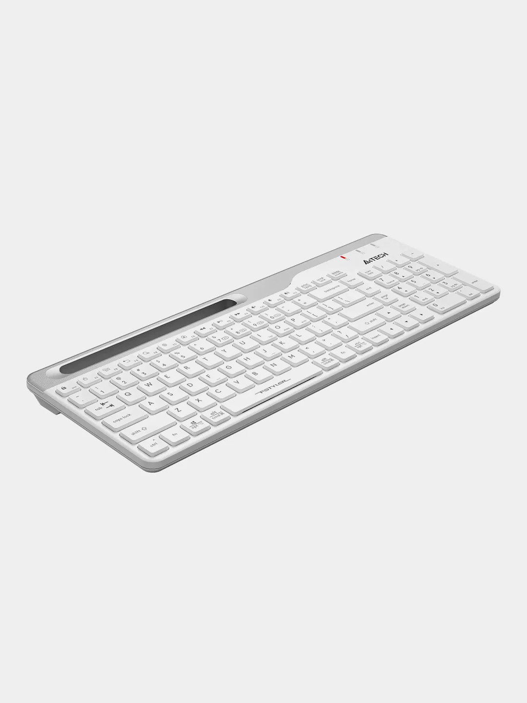 Белый беспроводная клавиатура A4Tech Fstyler FBK25, Slim