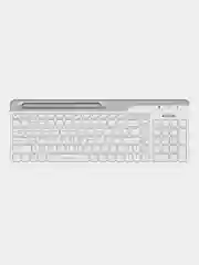 Белый беспроводная клавиатура A4Tech Fstyler FBK25, Slim