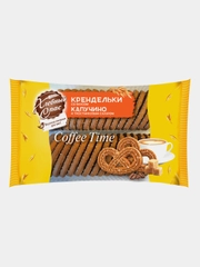 Крендельки Хлебный спас COFFEE TIME со вкусом капучино и тростниковым сахаром, 320гр