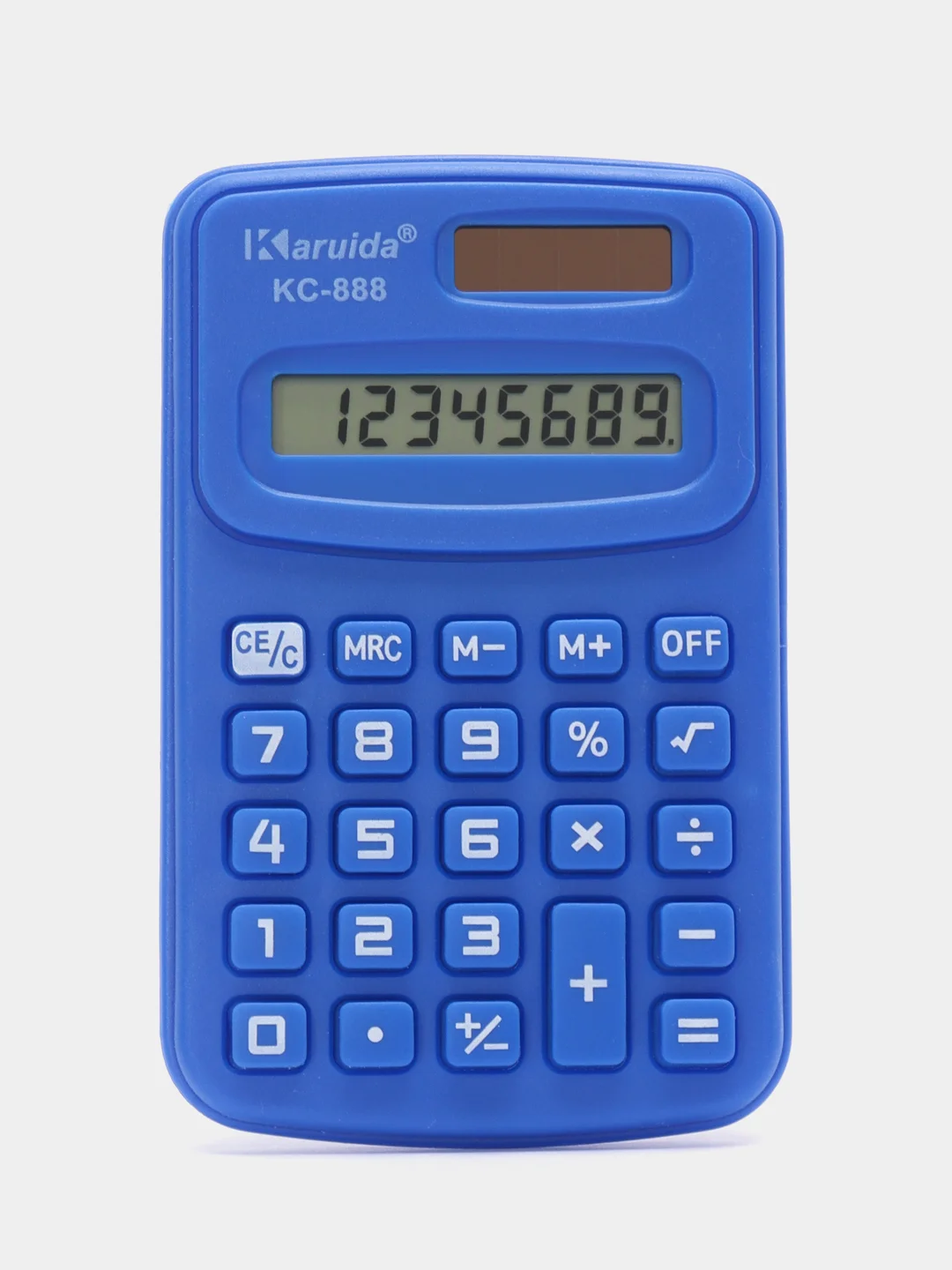 Синий калькулятор мини на блистере, 2013744524