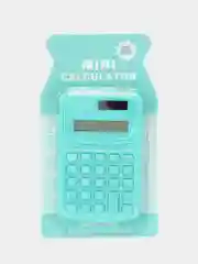 Бирюзовый калькулятор мини на блистере, 2013744524