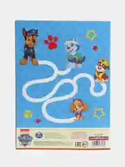 Бумага цветная двусторонняя, А4, 16 л., 16 цв., Paw Patrol