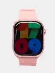 Розовый умные часы Smart Watch X9 Pro, часы 9 серии, два ремешка в комплекте