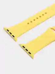 Светло-оранжевый ремешок для Apple Watch 3, 4, 5, 6, SE, 7, 8 силиконовый