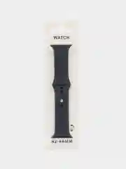 Индиго ремешок для Apple Watch 3, 4, 5, 6, SE, 7, 8 силиконовый