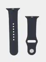 Индиго ремешок для Apple Watch 3, 4, 5, 6, SE, 7, 8 силиконовый