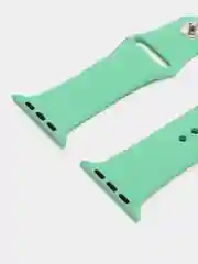 Оливковый ремешок для Apple Watch 3, 4, 5, 6, SE, 7, 8 силиконовый