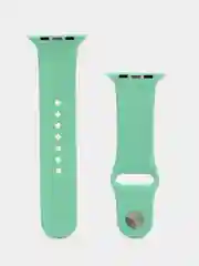 Оливковый ремешок для Apple Watch 3, 4, 5, 6, SE, 7, 8 силиконовый