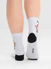 Носки хлопковые "Тигр. Киса. Мяу", всесезонные