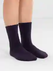 Фиолетовый носки из собачьей шерсти, женские