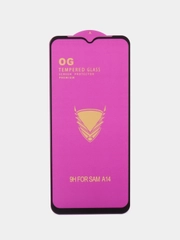 Защитное стекло OG Premium для Samsung A14 с набором для наклейки