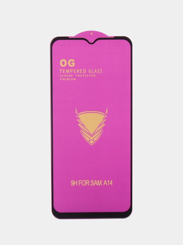 Защитное стекло OG Premium для Samsung A14 с набором для наклейки