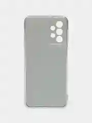 Хаки чехол силиконовый на Samsung Galaxy A23 / Самсунг А23 прозрачный с рисунком, защита камеры