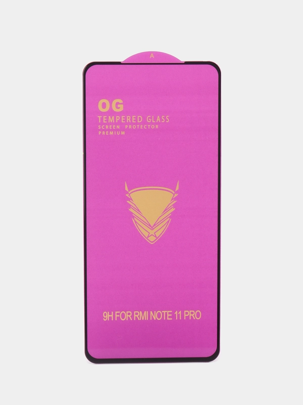 Защитное стекло OG Premium для Xiaomi Redmi Note 11 Pro, с набором для наклейки