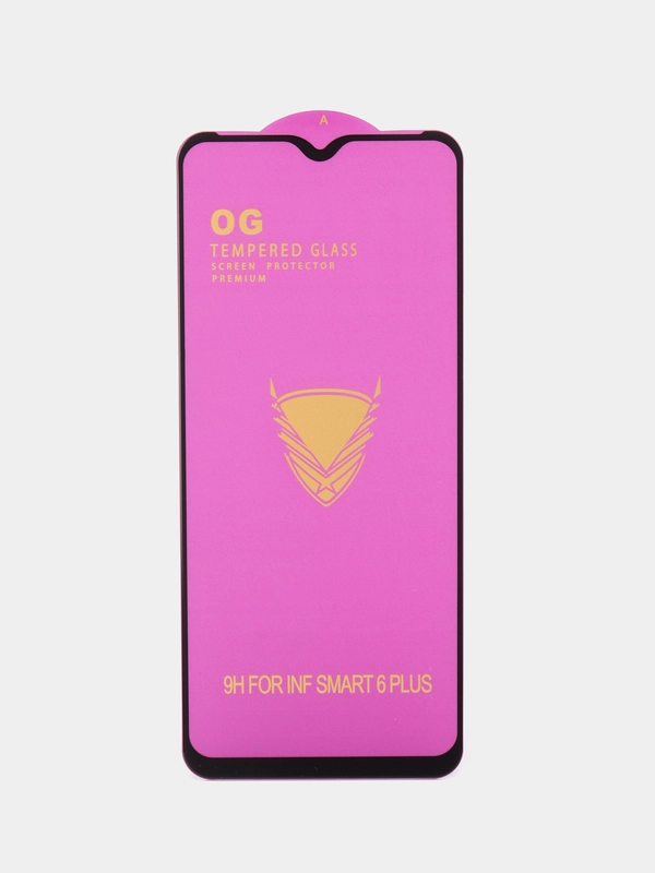 Защитное стекло OG Premium для Infinix Smart 6 Plus с набором для наклейки