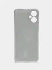 Серый меланж чехол на Tecno Spark 9 Pro / Текно Спарк 9 Про прозрачный, с рисунком, защита камеры