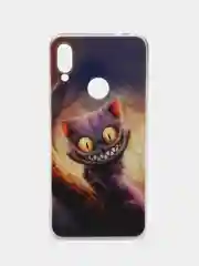 Индиго силиконовый чехол на Xiaomi Redmi Note 7 / Сяоми Редми Нот 7 прозрачный, с рисунком