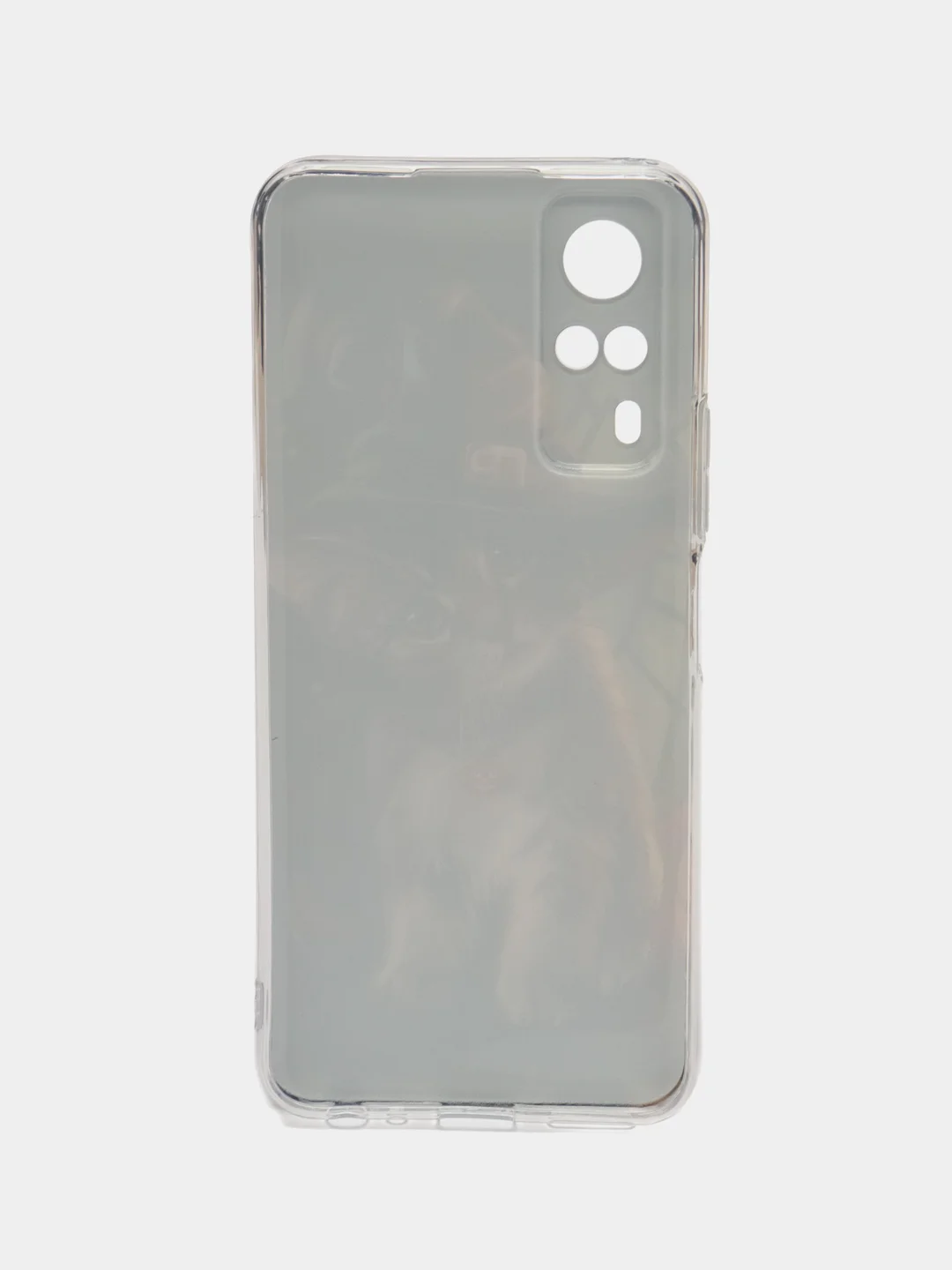 Медный силиконовый чехол на Vivo Y31/Y53s 4G / Виво Y31 прозрачный, с рисунком, защита камеры