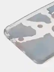 Терракотовый силиконовый чехол на Infinix HOT 11S NFC / Инфиникс Хот 11S NFC прозрачный, с рисунком