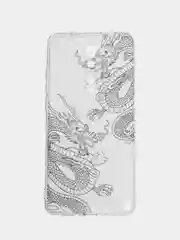 Пудровый чехол на Xiaomi Redmi K20/K20 Pro/Mi 9T/Mi 9T Pro / Сяоми Редми К20 прозрачный, с рисунком