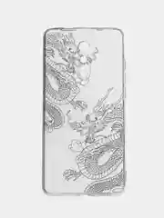 Пудровый чехол на Xiaomi Redmi K20/K20 Pro/Mi 9T/Mi 9T Pro / Сяоми Редми К20 прозрачный, с рисунком