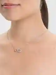 Серебряный цепочка с подвеской "Нello Кitty"