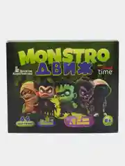 Настольная игра для большой компании "MONSTRO ДВИЖ" Серия Актив Time