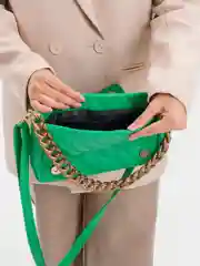 Зеленый сумка женская