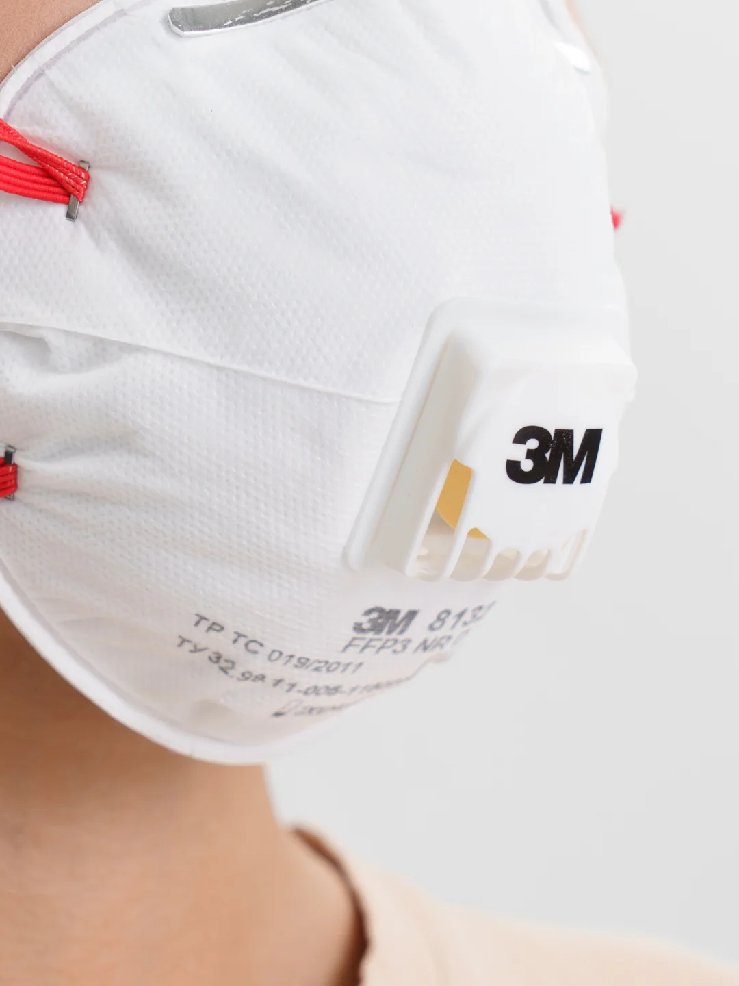 Респиратор многоразовый, маска защитная 3M 8132 класс FFP3