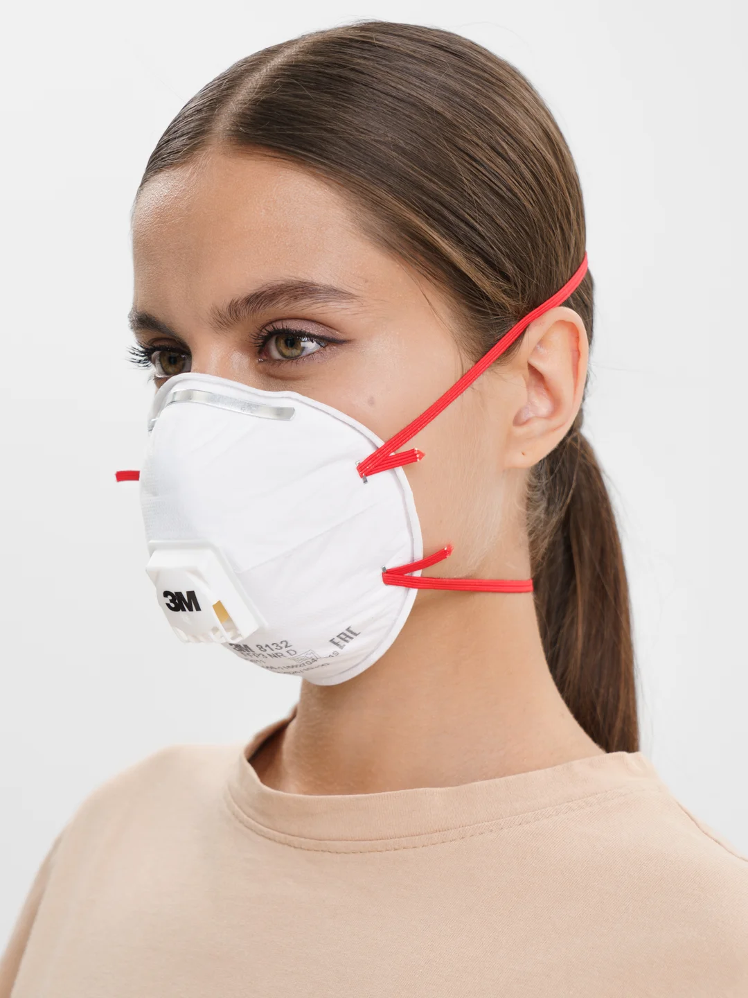 Респиратор многоразовый, маска защитная 3M 8132 класс FFP3
