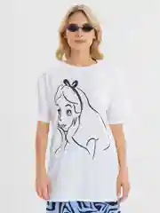 Белый футболка женская оверсайз