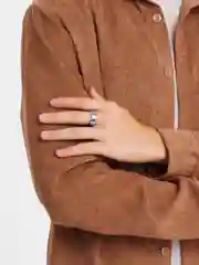 Кольцо из стали унисекс стальное