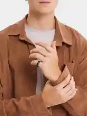 Серебряный кольцо унисекс