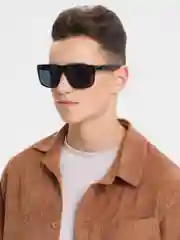 Тёмно-коричневый очки солнцезащитные со стеклянными линзами Marx sunglasses