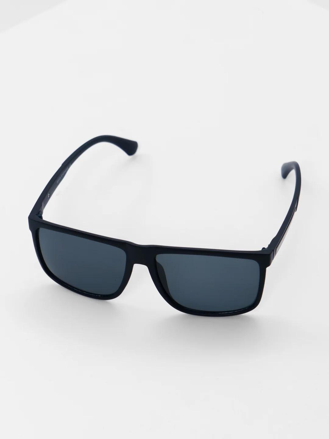 Синий меланж очки солнцезащитные со стеклянными линзами Marx sunglasses