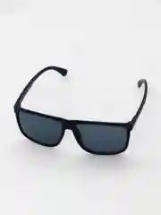Синий меланж очки солнцезащитные со стеклянными линзами Marx sunglasses