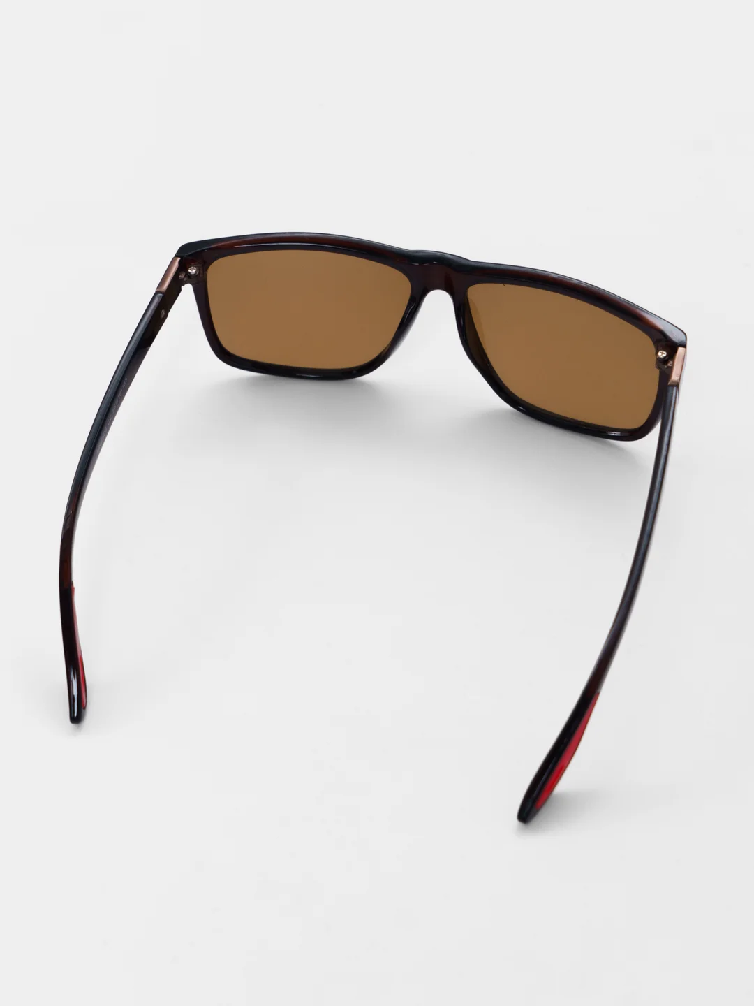 Коричневый очки солнцезащитные со стеклянными линзами Marx sunglasses