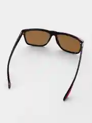 Коричневый очки солнцезащитные со стеклянными линзами Marx sunglasses