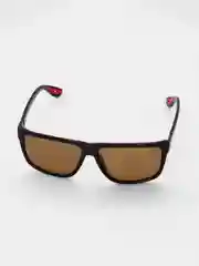 Коричневый очки солнцезащитные со стеклянными линзами Marx sunglasses