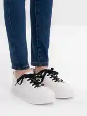 Белый кеды женские