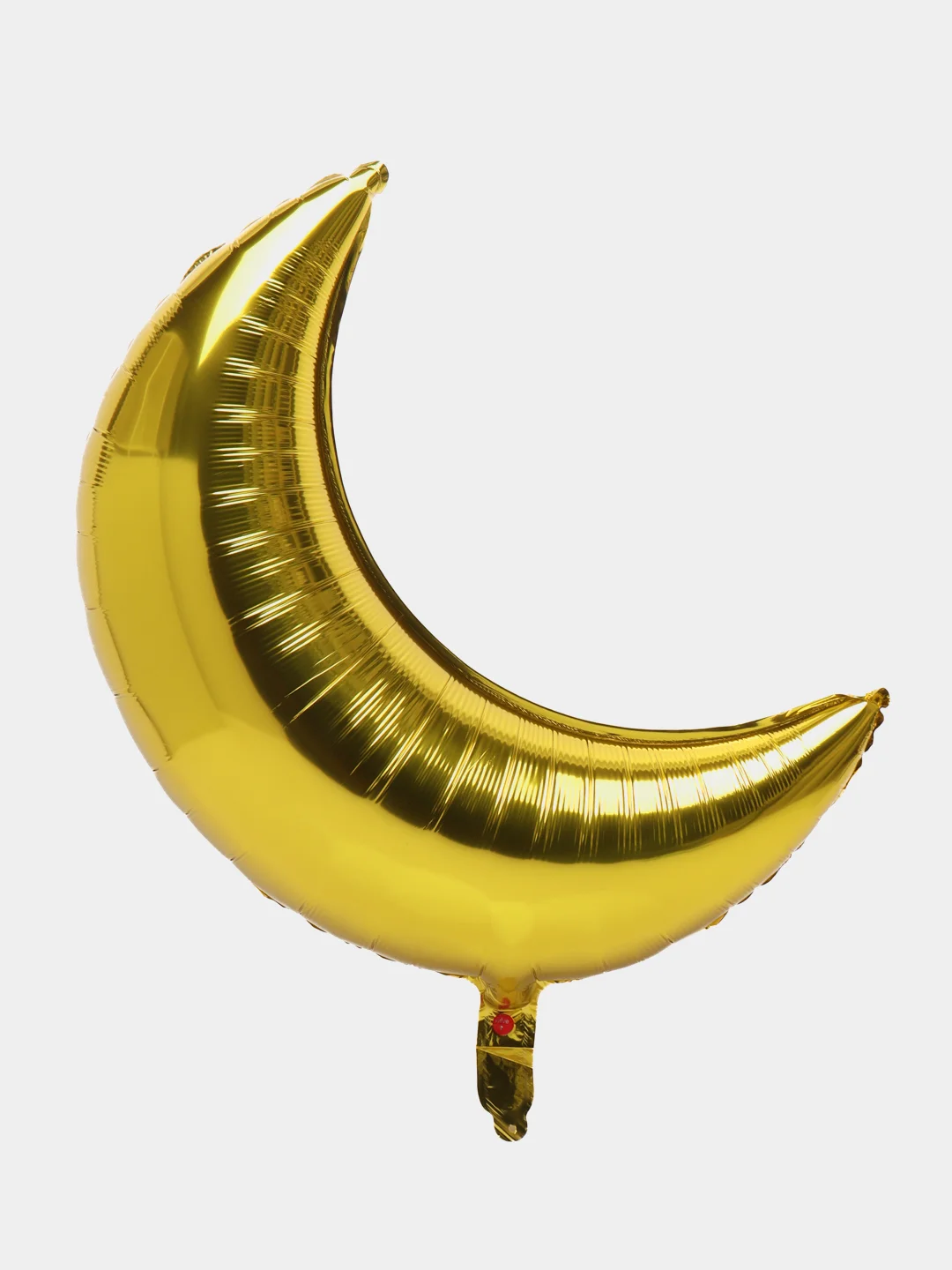 Золотой шар фольгированный Луна, Полумесяц, 28"